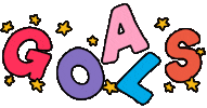 Goal Sticker by Poppy Deyes