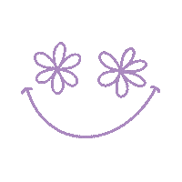 Happy Flower Sticker by Club_Marguerite
