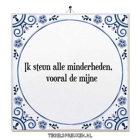 Humor Respect Sticker by Tegelspreuken.nl