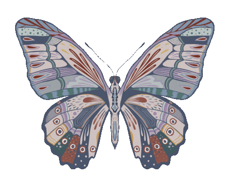 merelscorner giphyupload butterfly wings merelscorner Sticker