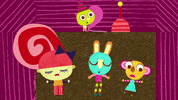 olobobtop happy fun animation tv GIF