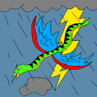 Trash World Snakebird GIF by Aaron's World 94