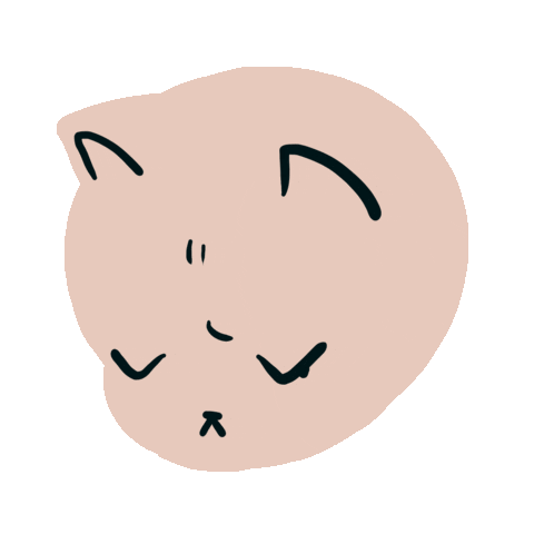 ilustra_bee cat crying gatinho chorando Sticker