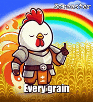Rainbow Rain GIF by Zorooster