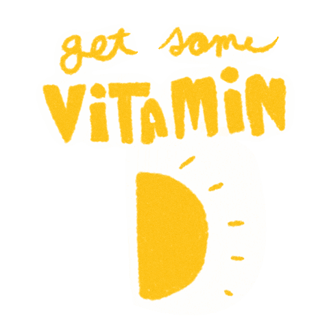 Vitamin D Sun Sticker