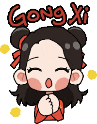 Happy New Year Sticker