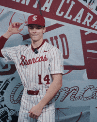 Bronco Baseball GIF by Santa Clara Broncos