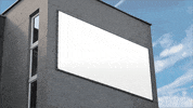 mediamodifier house sign advertising message GIF