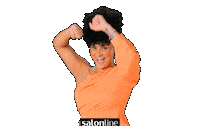 Happy Feliz Sticker by Salon Line