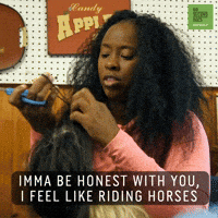 Hair Horse GIF by 60 Second Docs
