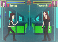 selfishgeneration fight arcade ko finish GIF