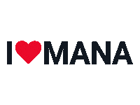 I Love Heart Sticker by Mana