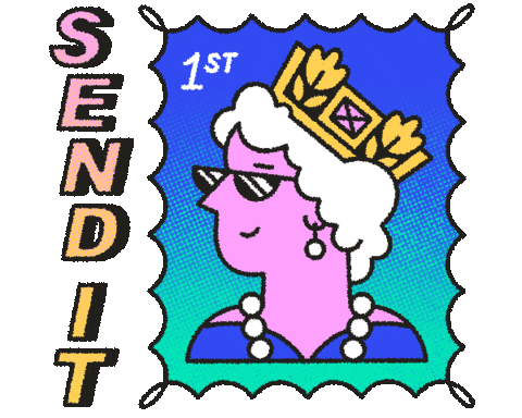 AlasdairSpencer giphyupload queen sunglasses 1 Sticker
