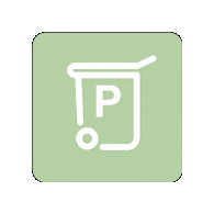 Recycling Papier Sticker by AWIGO