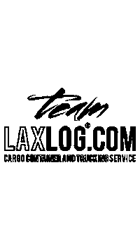 LAXLOGCargo truck transportation container cargo Sticker