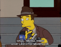 season 8 laughter GIF