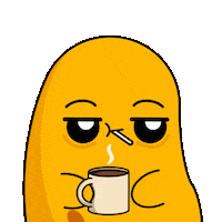 Tired Good Morning Sticker