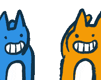 High Five Best Friend Sticker by Abitan