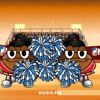 Cheer Cheerleader GIF by Hugo.fm