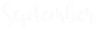 Lettering May Sticker by Natalie Tahhan