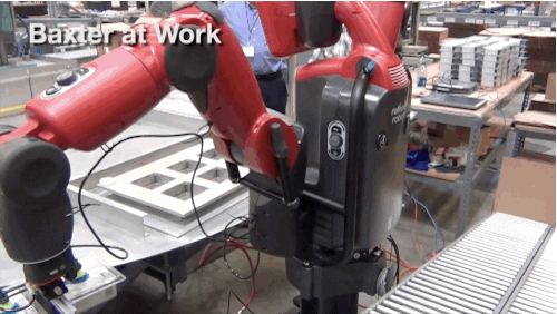 robots baxter at work GIF