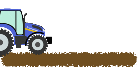 Ag-drive giphyupload agriculture farming new holland Sticker