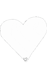 fagrtalaat25 love animation heart black and white Sticker
