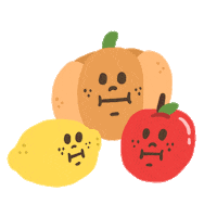 Happy Food Sticker