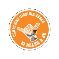 Virginia Beach Shaka Sticker by J&A Racing