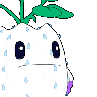 Nervous Panic Sticker by Magic Eden