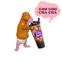 Boba Ears Sticker by ChatimeAU