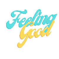 Feeling Good Wedding Sticker