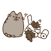 Little Brother Cat Sticker by Pusheen
