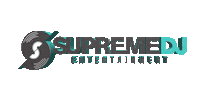 supremedjent supreme dj ent Sticker