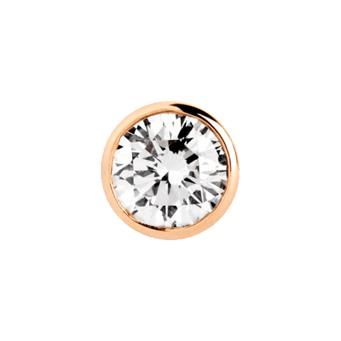 Yellow Gold Sticker by Maria Black Jewellery