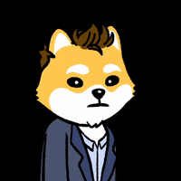 DogelonMars dog meme crypto peace GIF