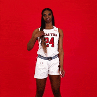 Taylah Thomas GIF by Texas Tech Women's Basketball