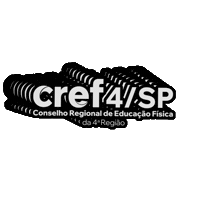 CrefSP cref educação física cref4sp Sticker