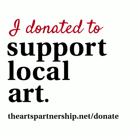 Supportlocalart GIF by The Arts Partnership