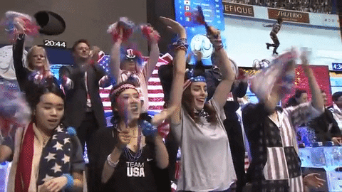 Happy Team Usa GIF by U.S. Figure Skating