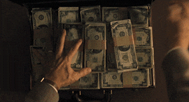 hail caesar money GIF