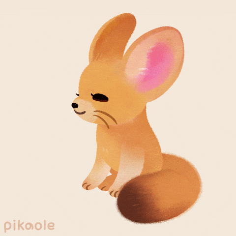 Fennec Fox GIF by pikaole