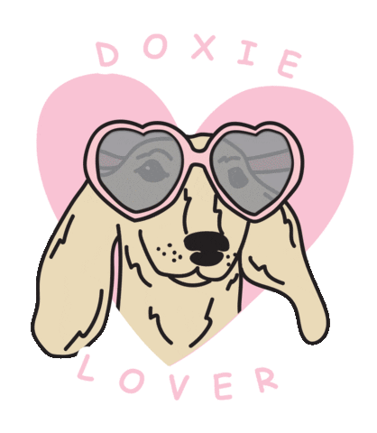 dog love Sticker by beangoods