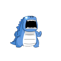 hero_okman_ 캐릭터 동물 읏맨 고릴라 Sticker