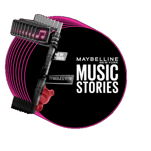 maybellineny_poland giphygifmaker maybelline mny musicstories Sticker