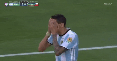 frustrated di maria GIF by Univision Deportes
