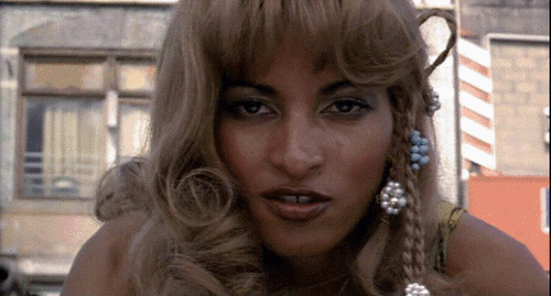 Shooting Pam Grier GIF