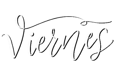 mensajesdetiza giphyupload friday lettering calligraphy Sticker