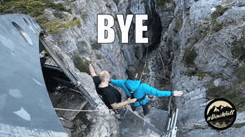 Bye Bye Goodbye GIF by Jungfrau Region