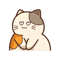 In Love Cute Cat Sticker